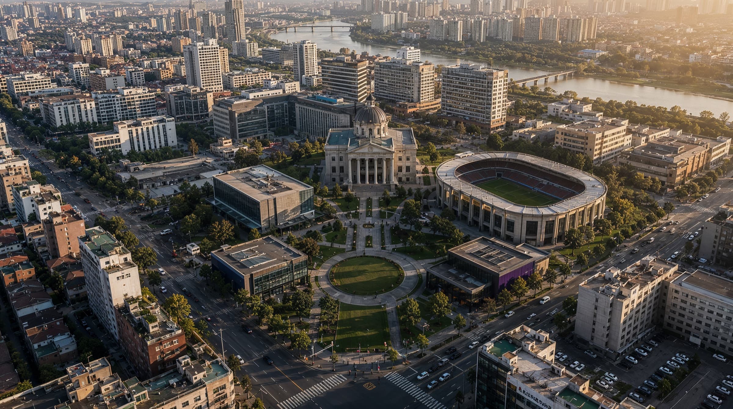 SimFi University campus